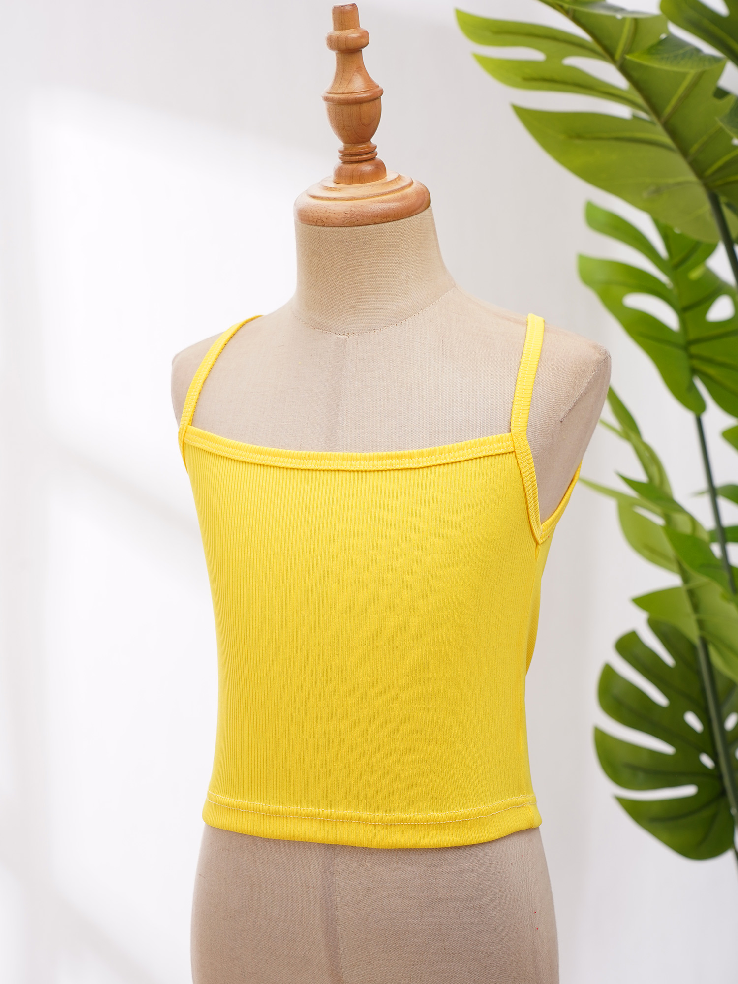Kids Camis Girls Ribbed Sleeve - Tank Top Ribbed のレビューと価格