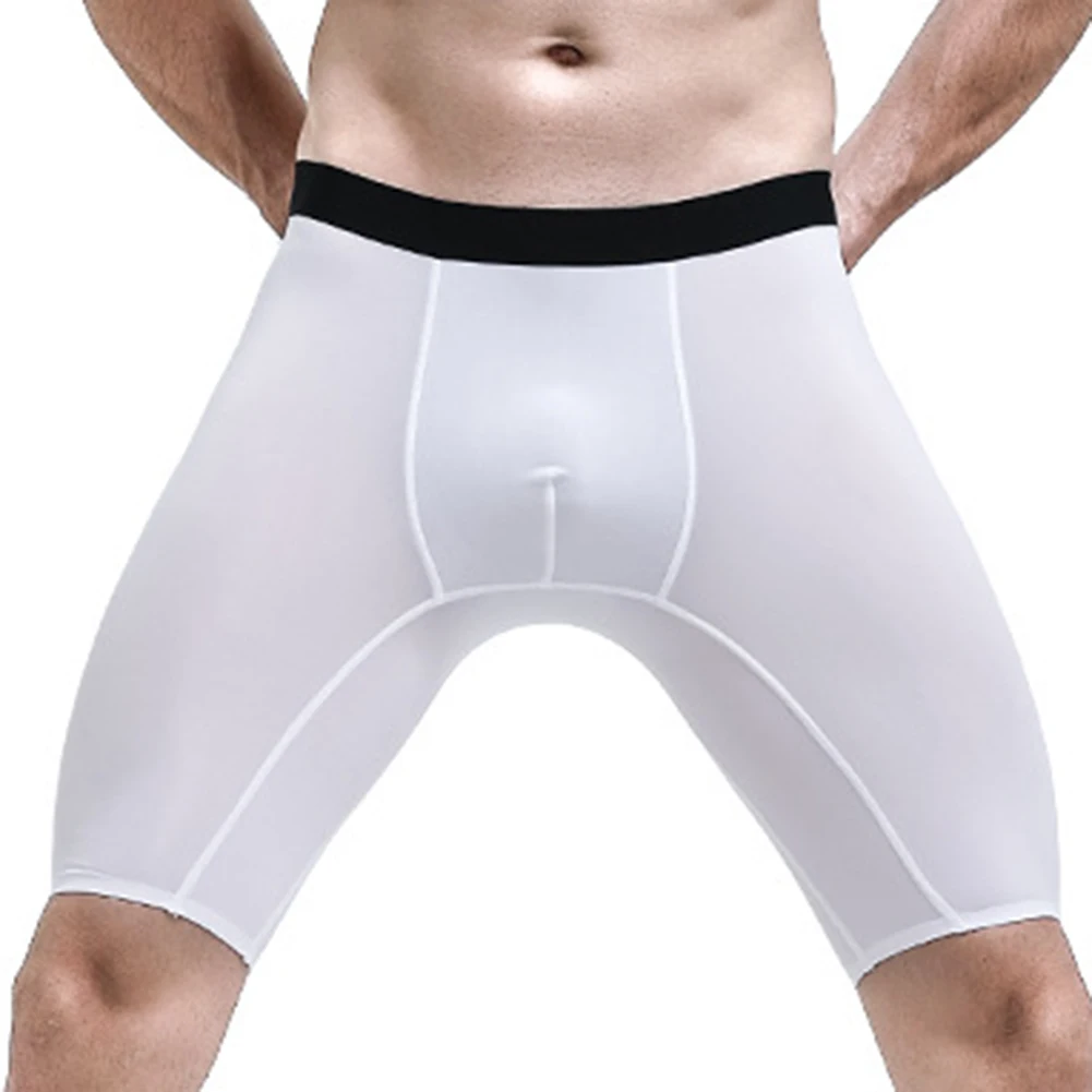 Men Long Leg  Boxer Shorts Bre - Long Leg Trunk Men のレビューと価格