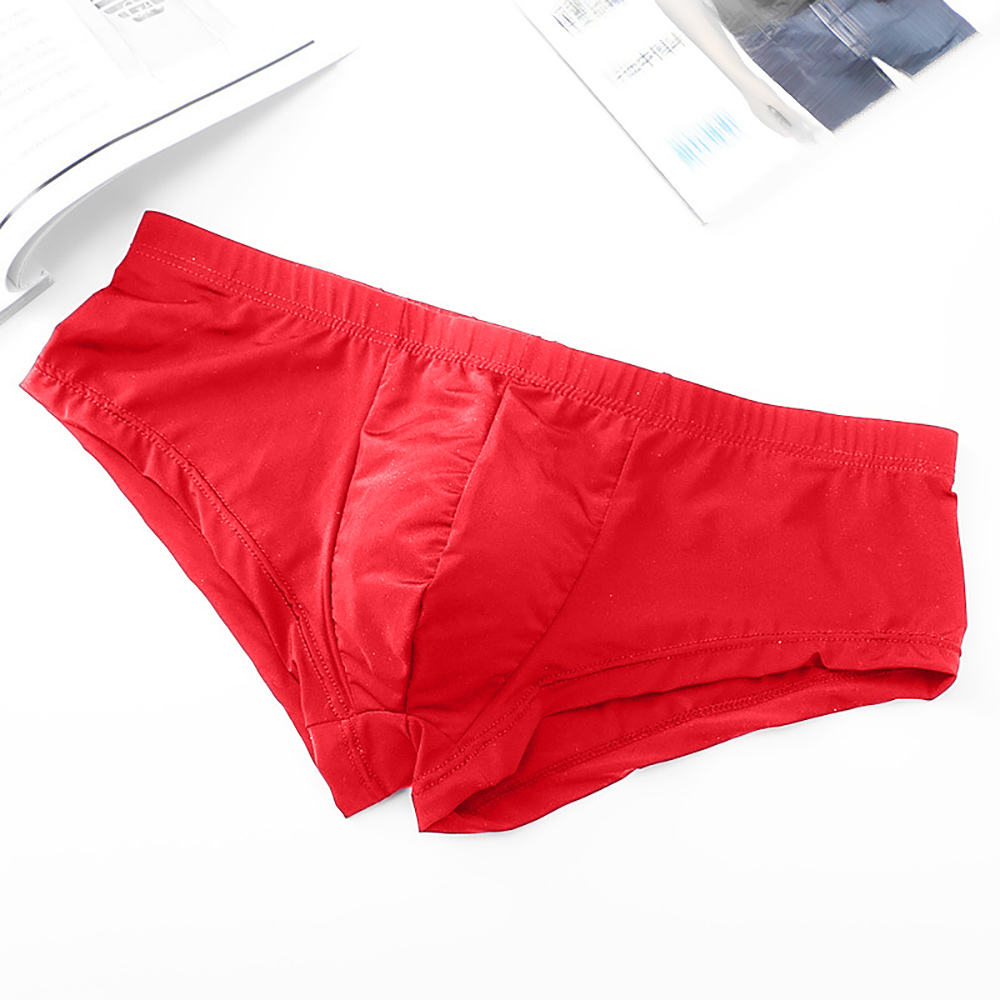Ice Silk Underwear Lingerie Bo - Pouch Boxer Pouch のレビューと価格