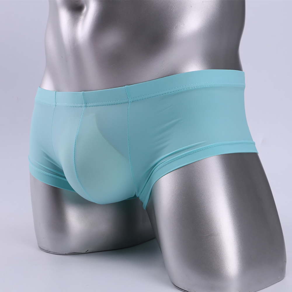 New Men's Sexy Low-Waist Light - Pouch Boxer Pouch のレビューと価格
