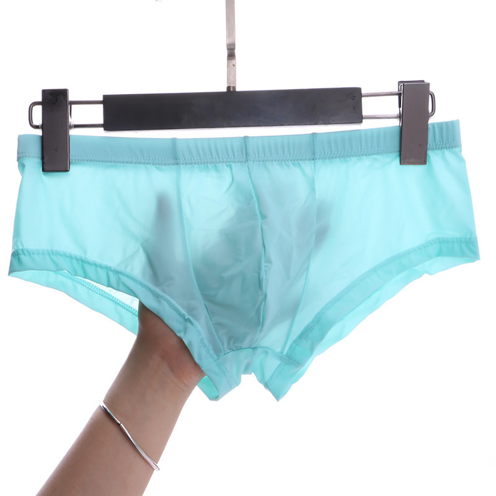 New Men's Sexy Low-Waist Light - Pouch Boxer Pouch のレビューと価格