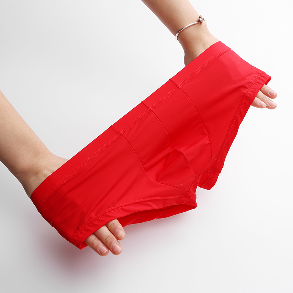 New Men's Sexy Low-Waist Light - Pouch Boxer Pouch のレビューと価格