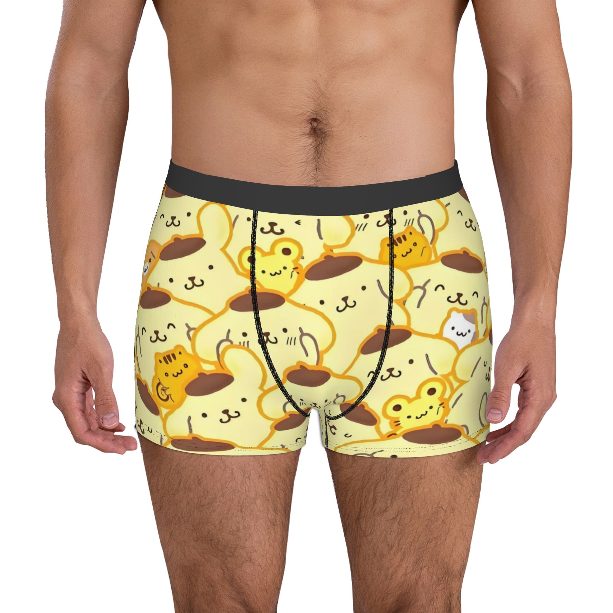 Cartoon Pompompurin Underwear  - Boxer Shorts Modal のレビューと価格