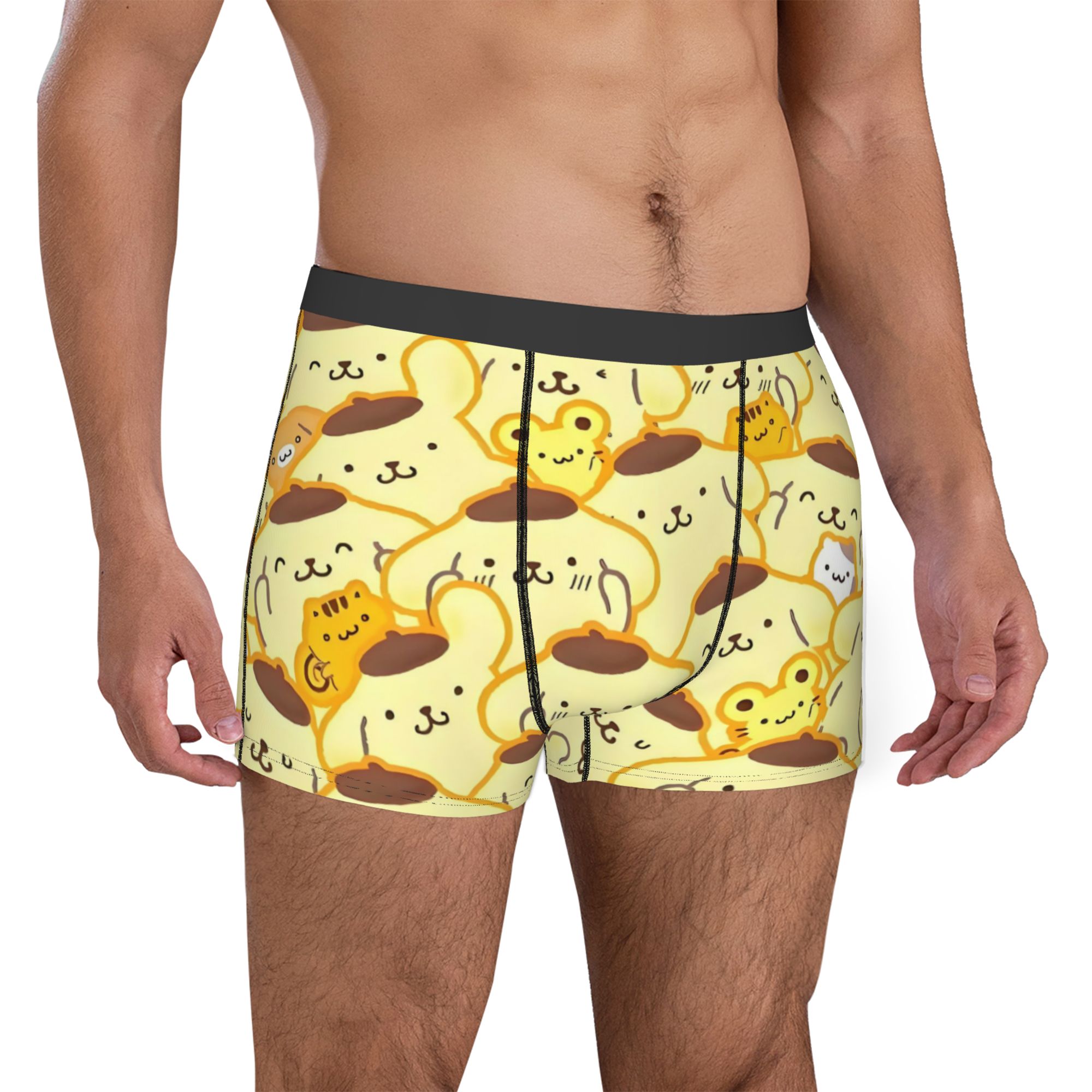 Cartoon Pompompurin Underwear  - Boxer Shorts Modal のレビューと価格