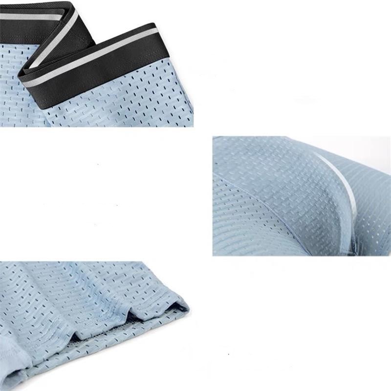 8pcs/Lot Men's Panties Ice Sil - Boxer Shorts Modal のレビューと価格