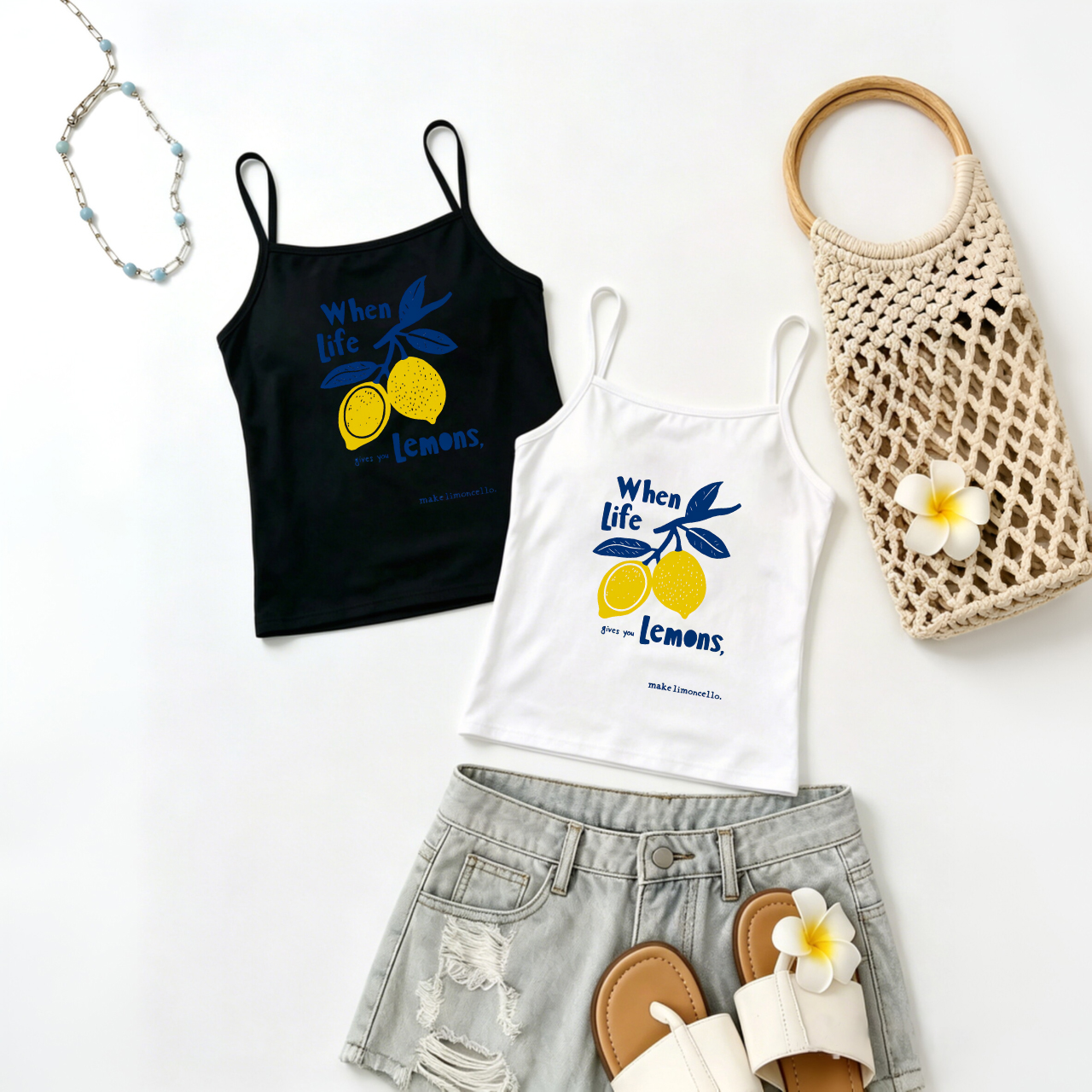 New York Graphic Cami Top Wome - Suspender Tank Top のレビューと価格