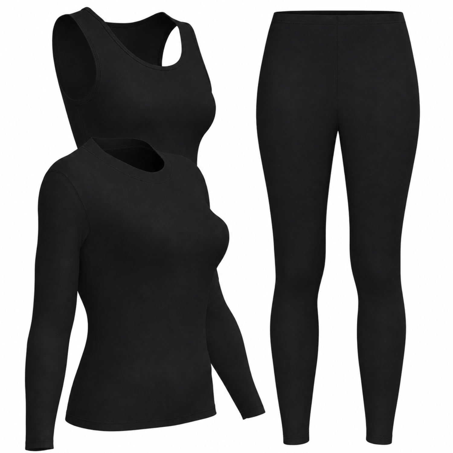 3pcs Women's Thermal Lined The - Quick Dry Underwear のレビューと価格