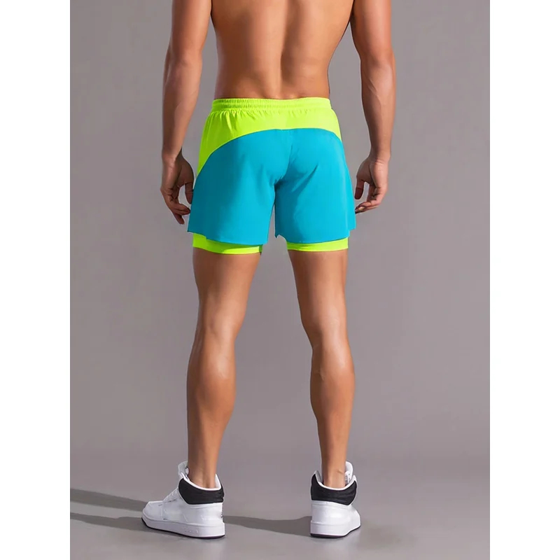 Men Running Cheetah Leopard Si - Compression Shorts Athletes のレビューと価格