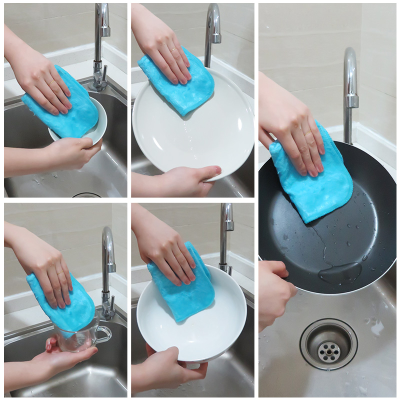 2-Pack Ultra-Fine Fiber Dishcl - Bamboo Fiber Trunk のレビューと価格