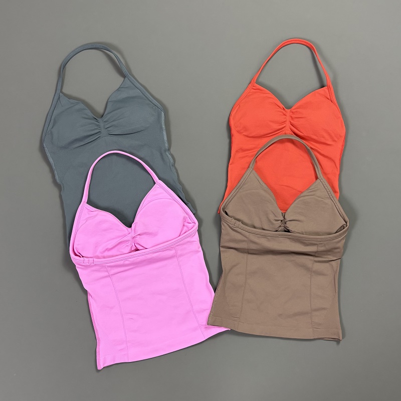 Sports Tank Top Women Halter V - Suspender Tank Top のレビューと価格