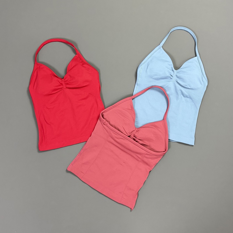 Sports Tank Top Women Halter V - Suspender Tank Top のレビューと価格
