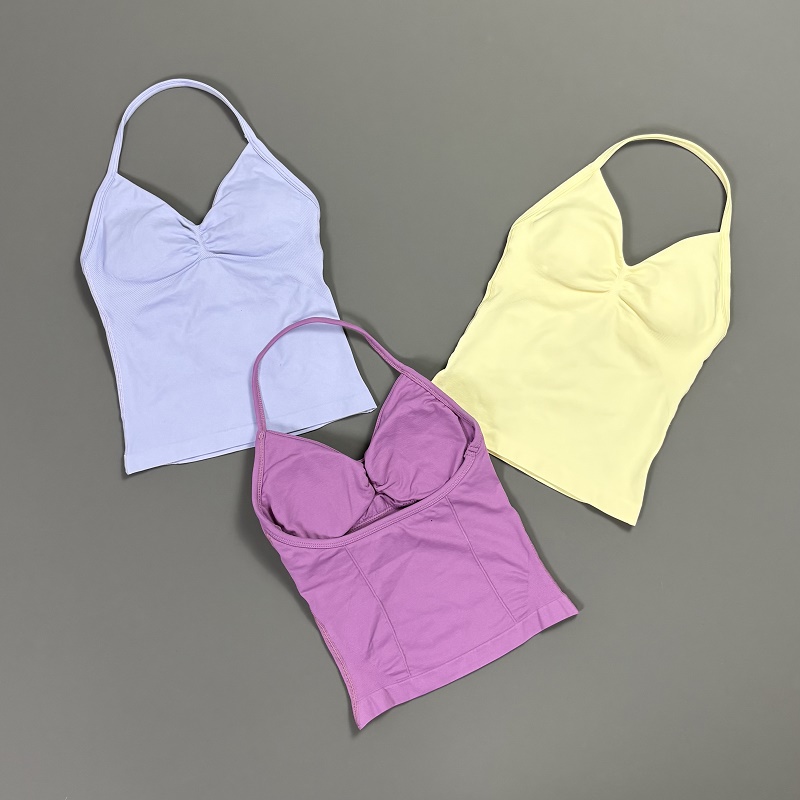 Sports Tank Top Women Halter V - Suspender Tank Top のレビューと価格