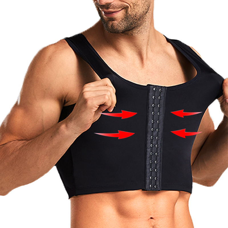 Men's Compression Corset Vest  - Sleeveless Undershirt のレビューと価格