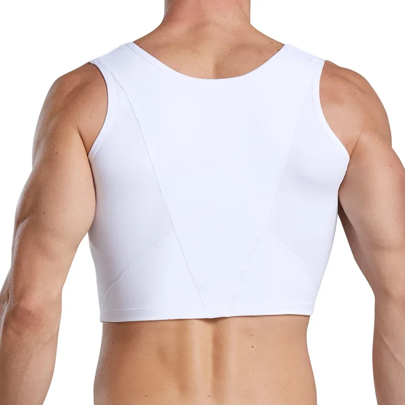 Men's Compression Corset Vest  - Sleeveless Undershirt のレビューと価格