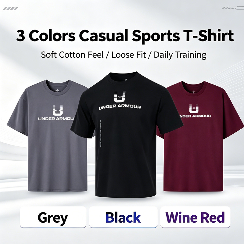 Under Armour Men Loose Fit Hea - Undershirt Crew Neck のレビューと価格