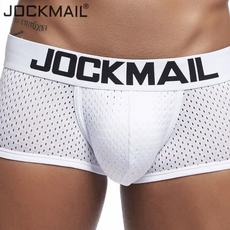 JOCKMAIL 4PCS/Lot Boxer Men Me - Multi Pack Underwear のレビューと価格