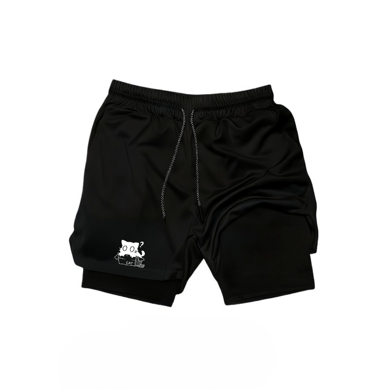 Quick Drying Breathable 2-in-1 - Compression Shorts Athletes のレビューと価格