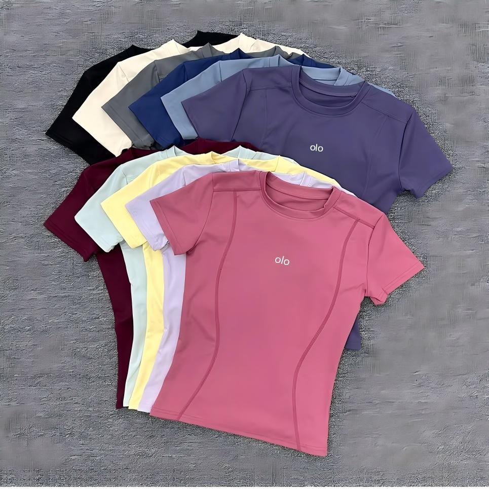Summer new style simple short- - T Shirt Tight Fit のレビューと価格