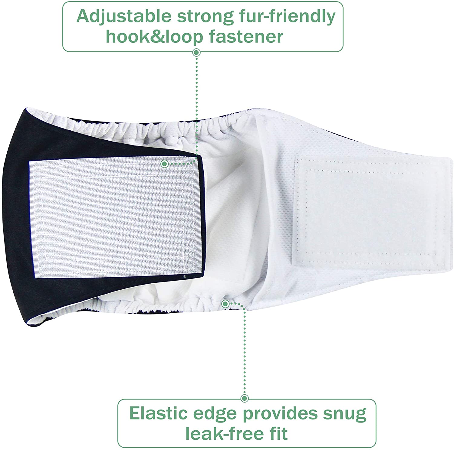 3 Pack Dog Belly Bands Washabl - Multi Pack Underwear のレビューと価格