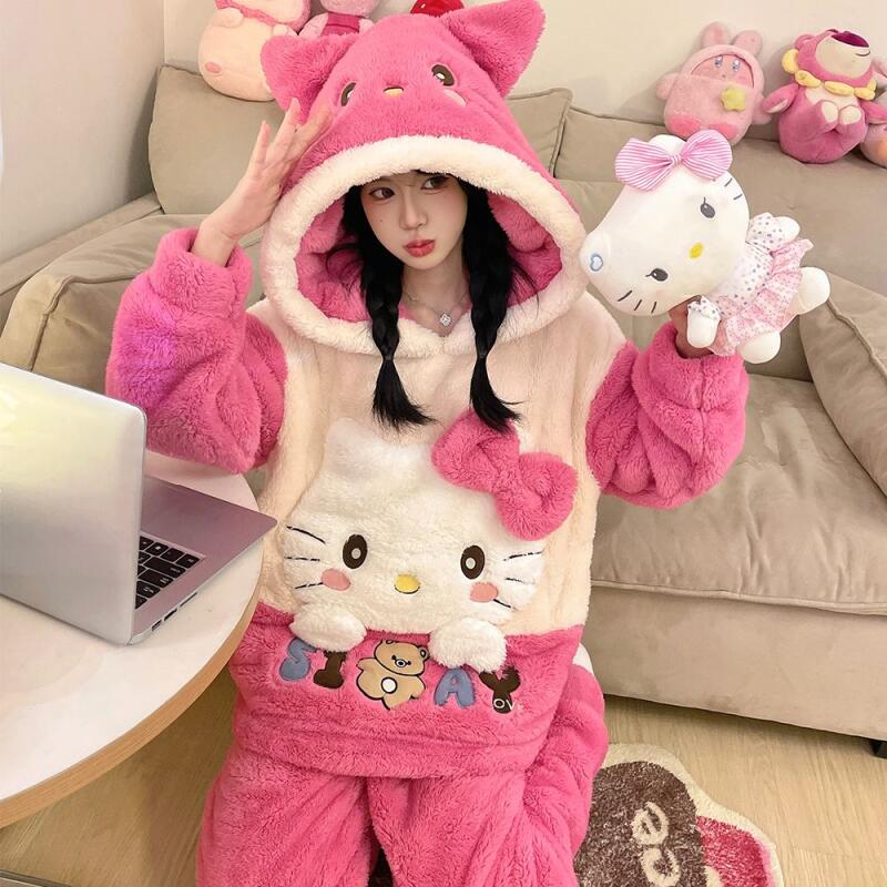 Sanrios Cinnamoroll Coral Velv - Thermal Long John のレビューと価格