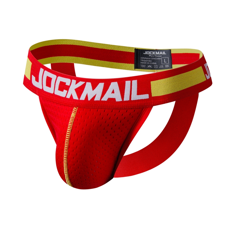 Sexy Gay Men Mesh Jockstrap Un - Jockstrap Athletic のレビューと価格