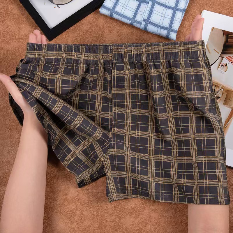 Men Panties Cotton BoxerShorts - Trunk Breathable Men のレビューと価格