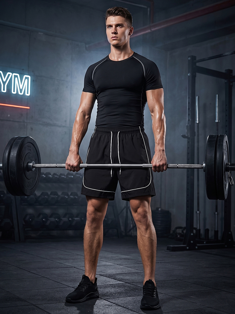 Men's Workout Running Gear 2 P - Compression Shorts Athletes のレビューと価格
