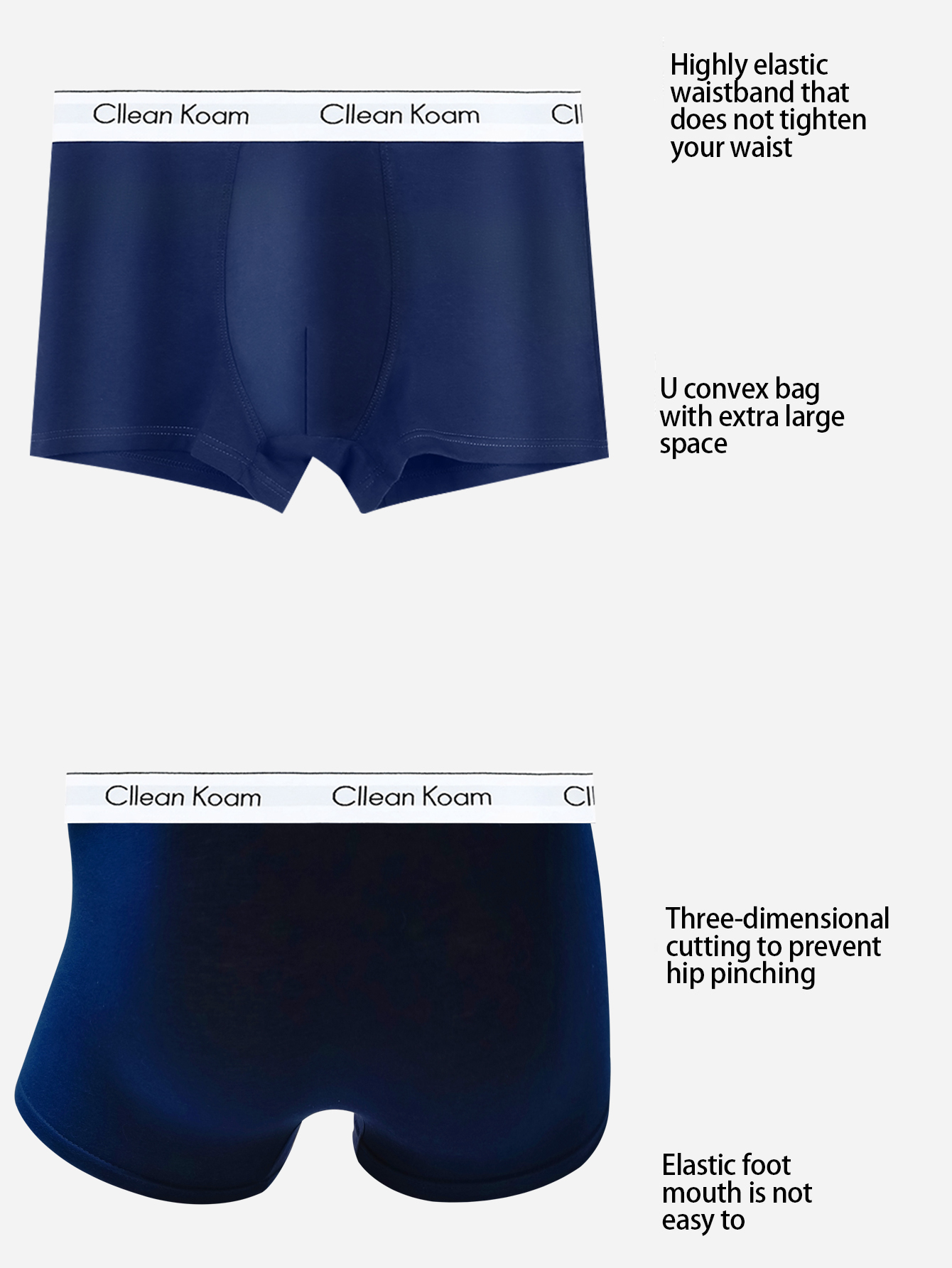 6-pack cotton underwear men's  - Multi Pack Underwear のレビューと価格