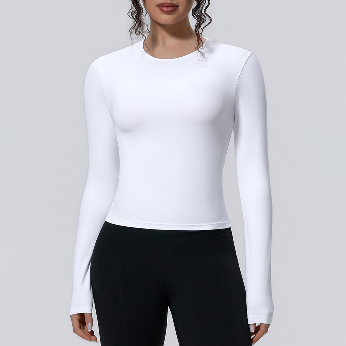 Women's Tight Fitting Sports T - T Shirt Tight Fit のレビューと価格