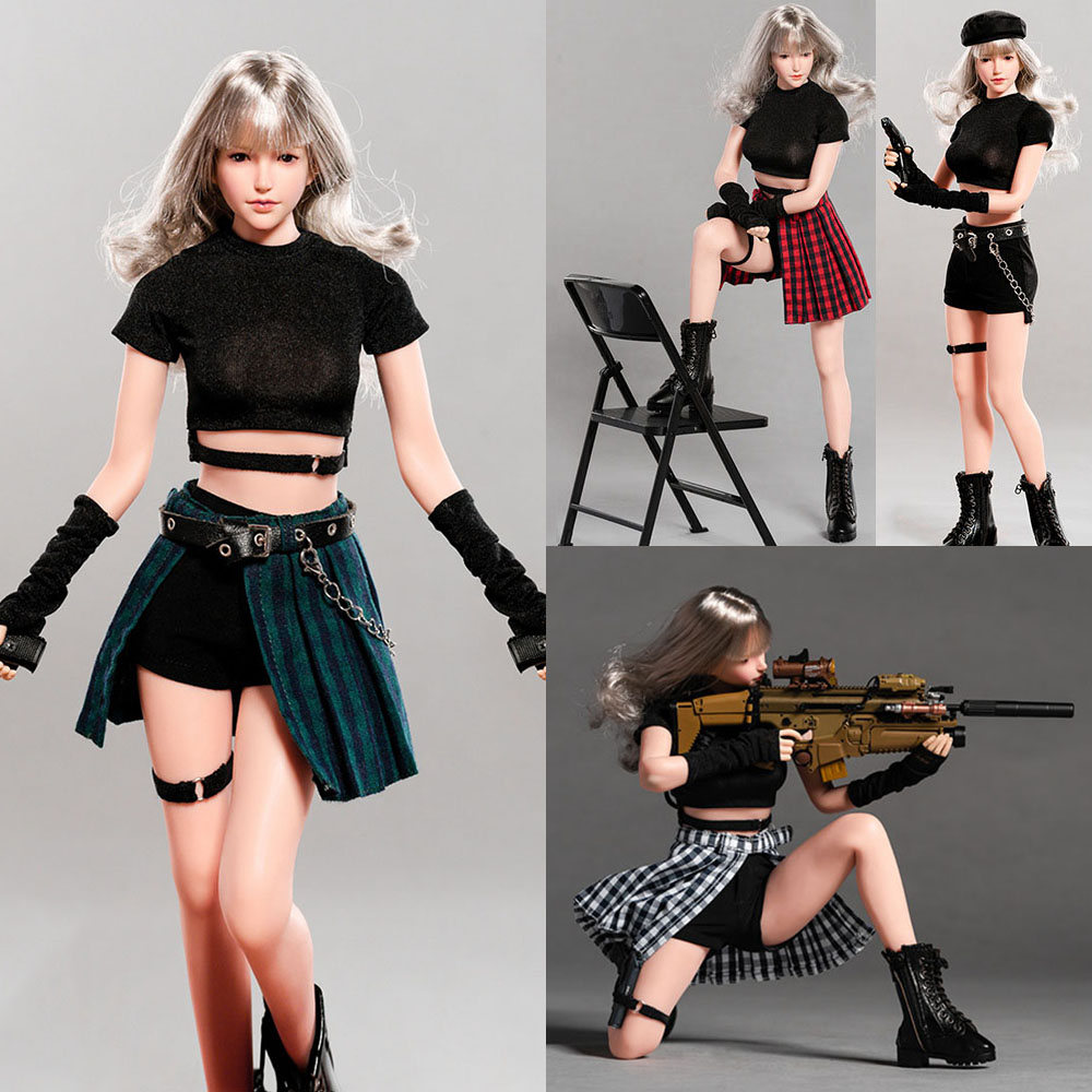 Chili Toys Cl001 1/6 Female Se - T Shirt Tight Fit のレビューと価格