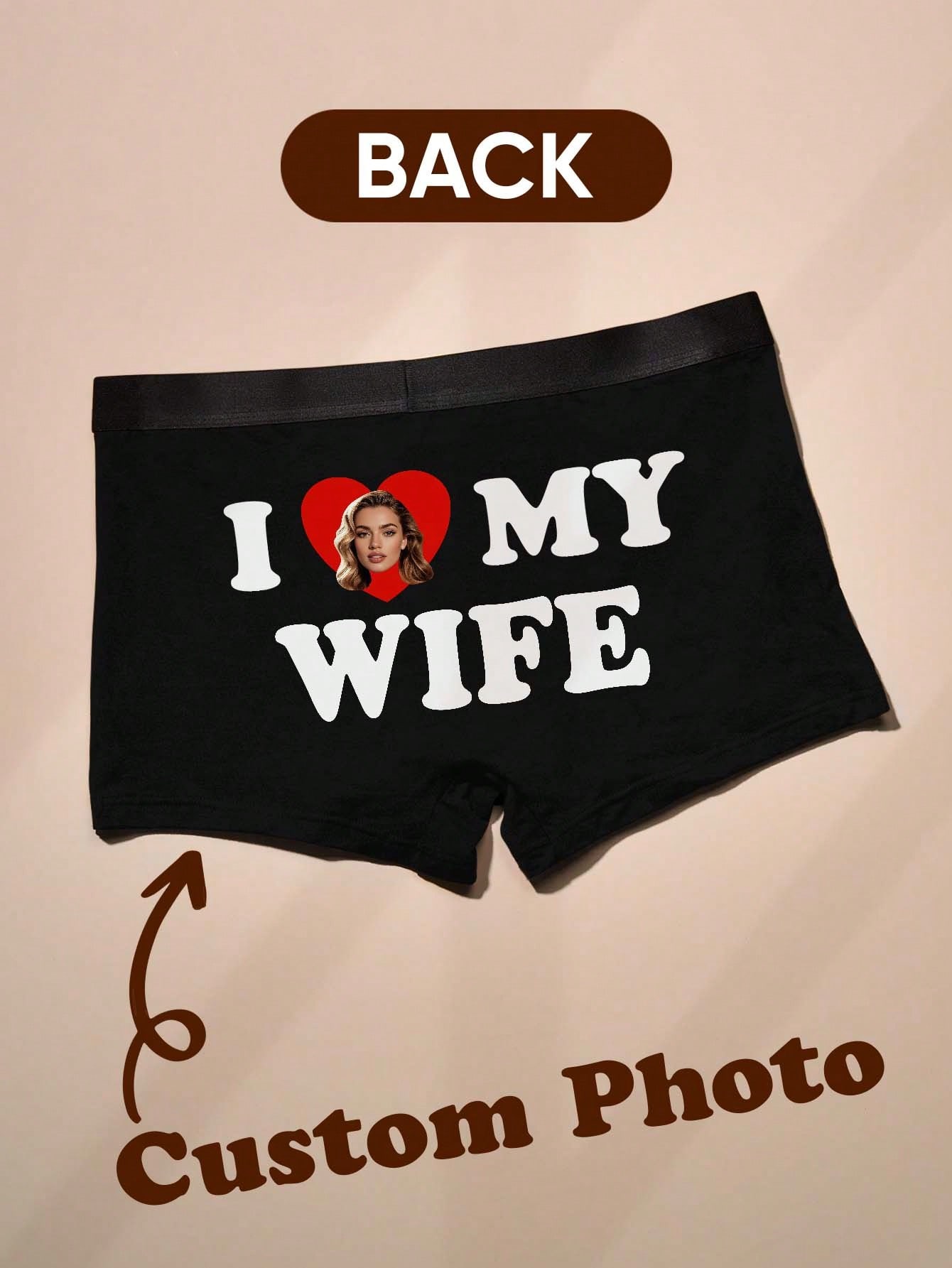 Custom Photo Boxers for Men Pe - Boxer Brief Pack Cotton のレビューと価格