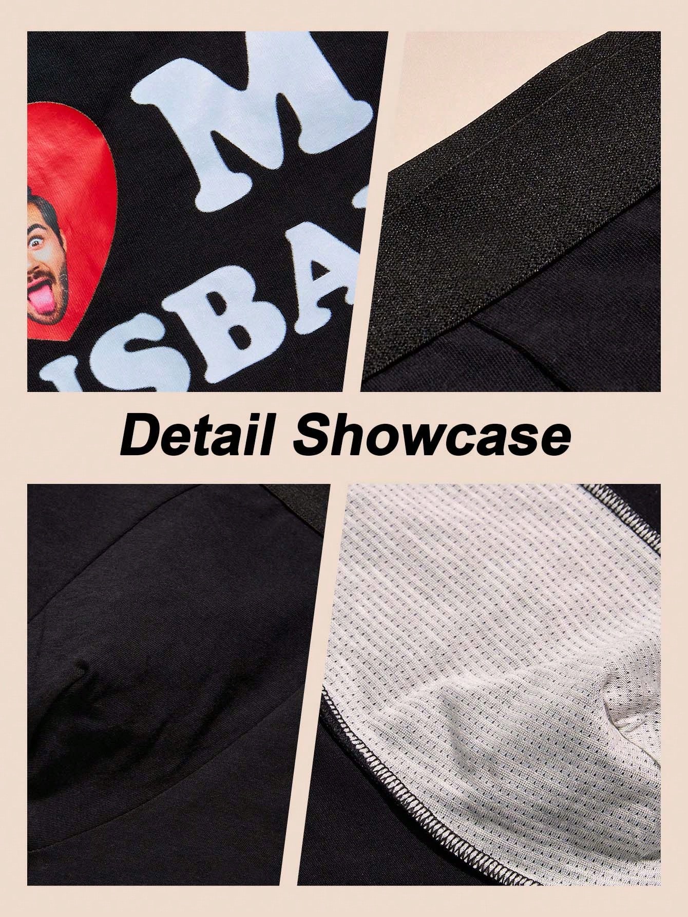Custom Photo Boxers for Men Pe - Boxer Brief Pack Cotton のレビューと価格