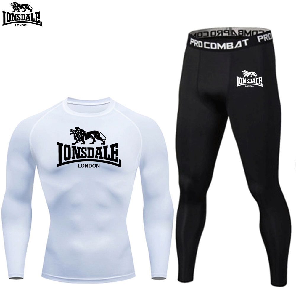 LONSDALE Graphic Print Long Sl - Compression Long Pant のレビューと価格