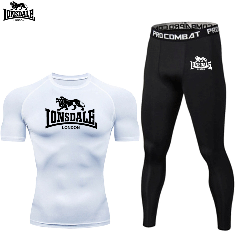 LONSDALE Graphic Print Long Sl - Compression Long Pant のレビューと価格