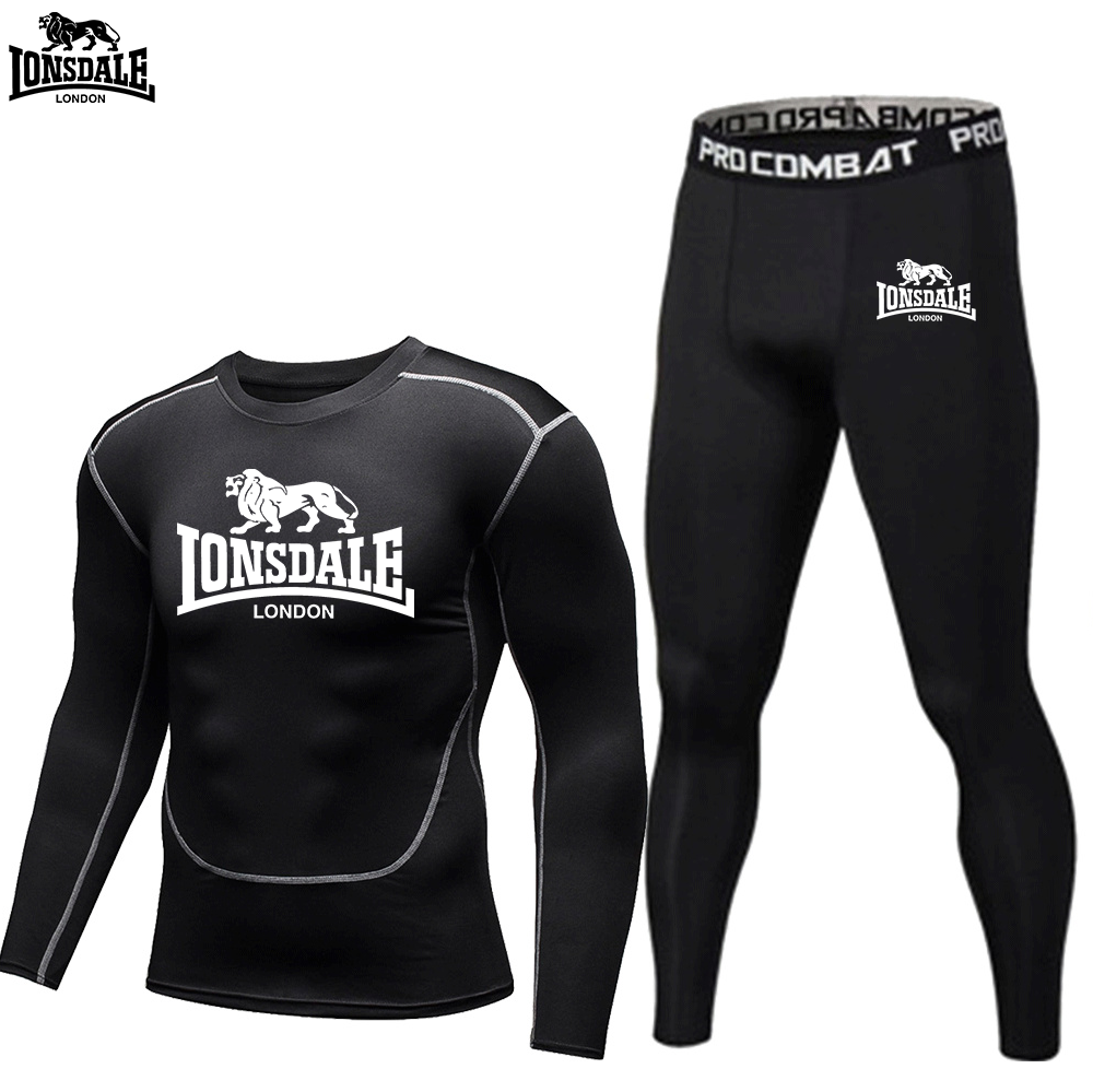 LONSDALE Graphic Print Long Sl - Compression Long Pant のレビューと価格