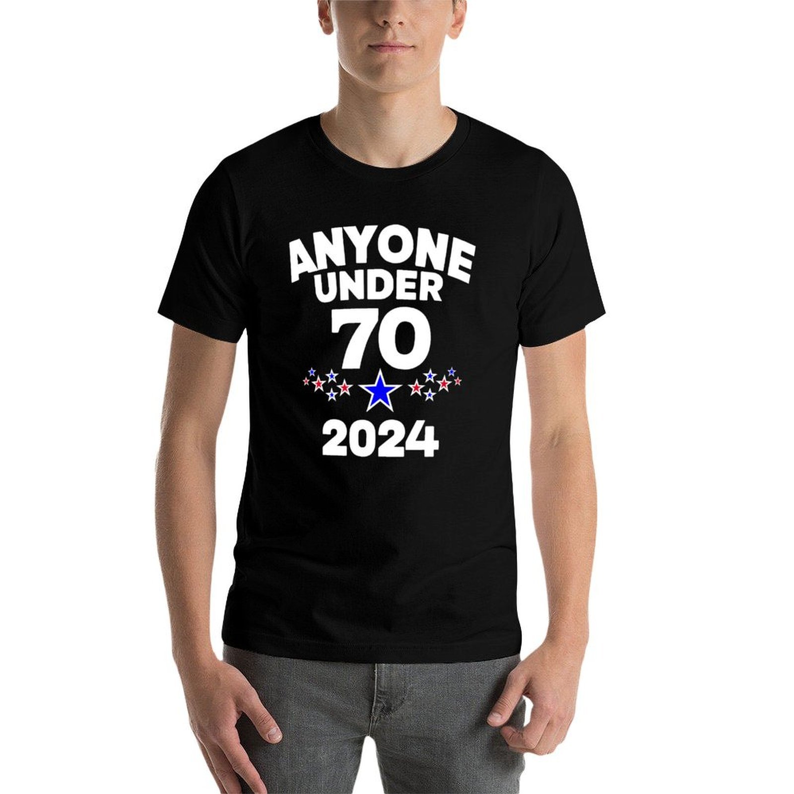 Anyone Under 70 for President  - Undershirt Crew Neck のレビューと価格