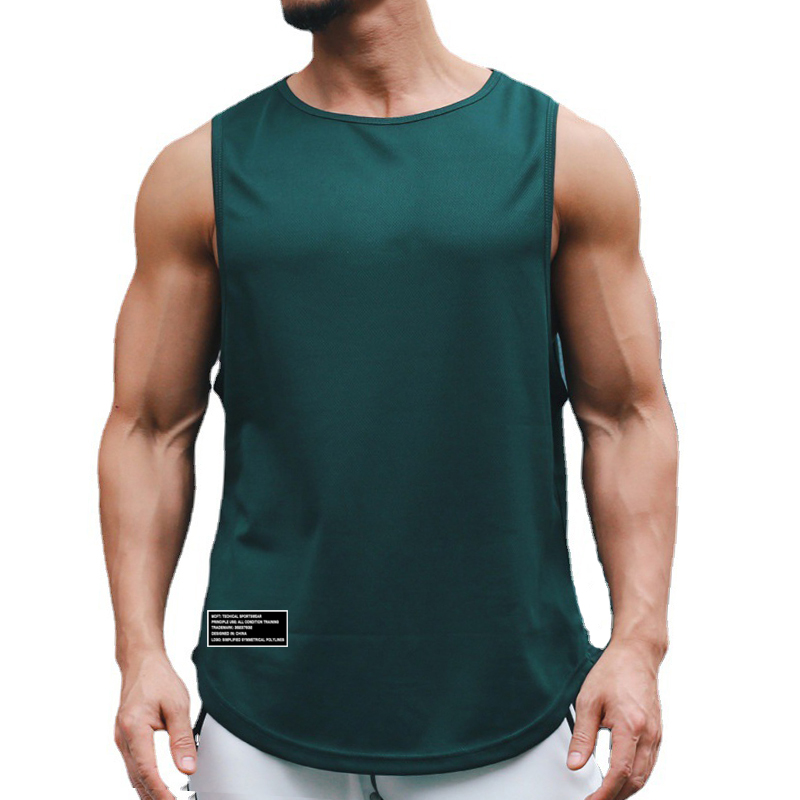 Men Gym Singlets Bodybuilding  - Sleeveless Undershirt のレビューと価格