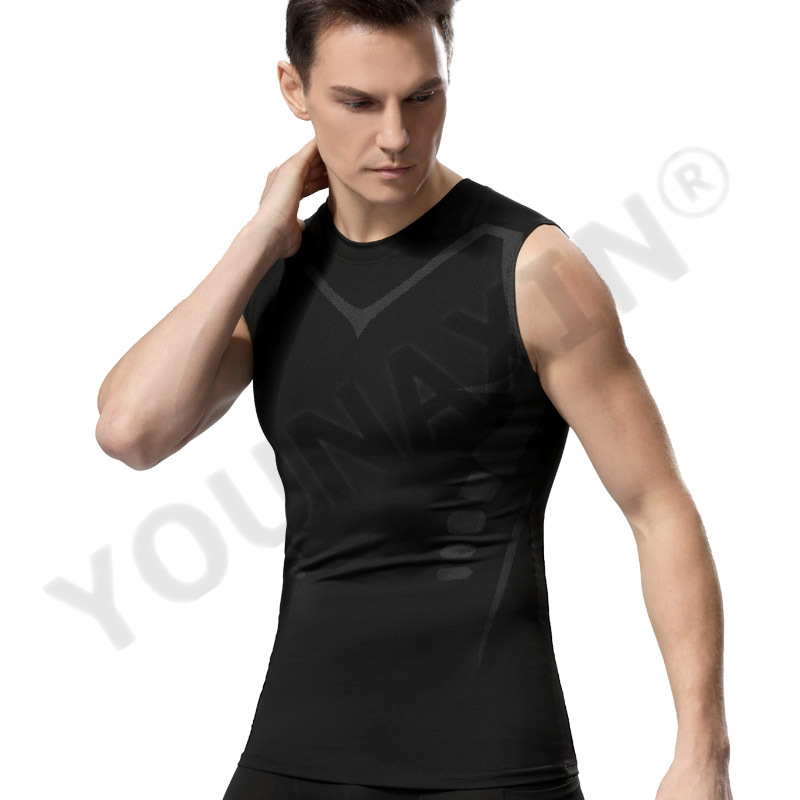 3 Pieces Men's Sleeveless T-Sh - Base Layer Top のレビューと価格