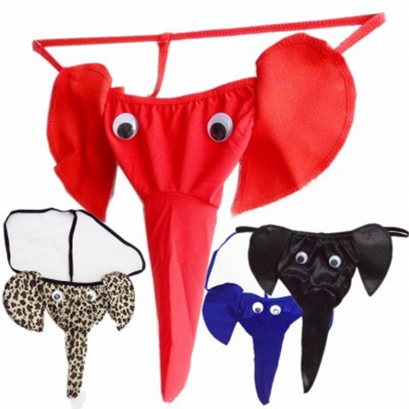 Men's Sexy Elephant Thong Unde - Trunk Breathable Men のレビューと価格