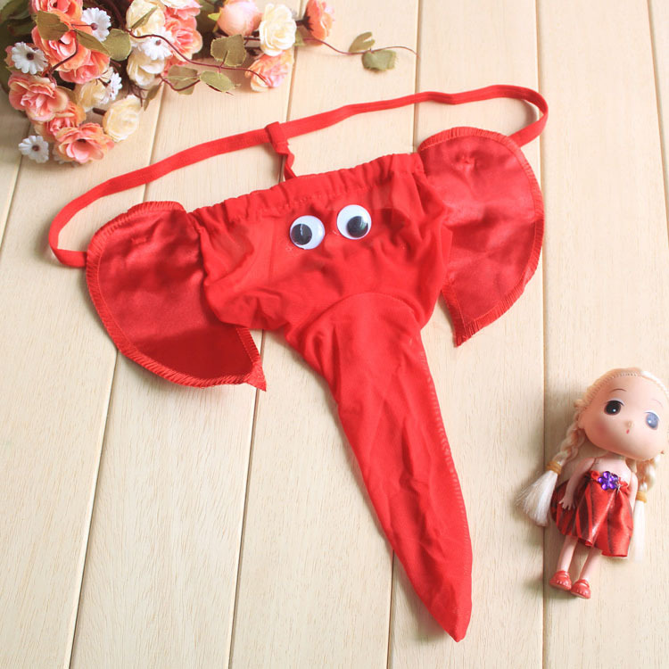 Men's Sexy Elephant Thong Unde - Trunk Breathable Men のレビューと価格