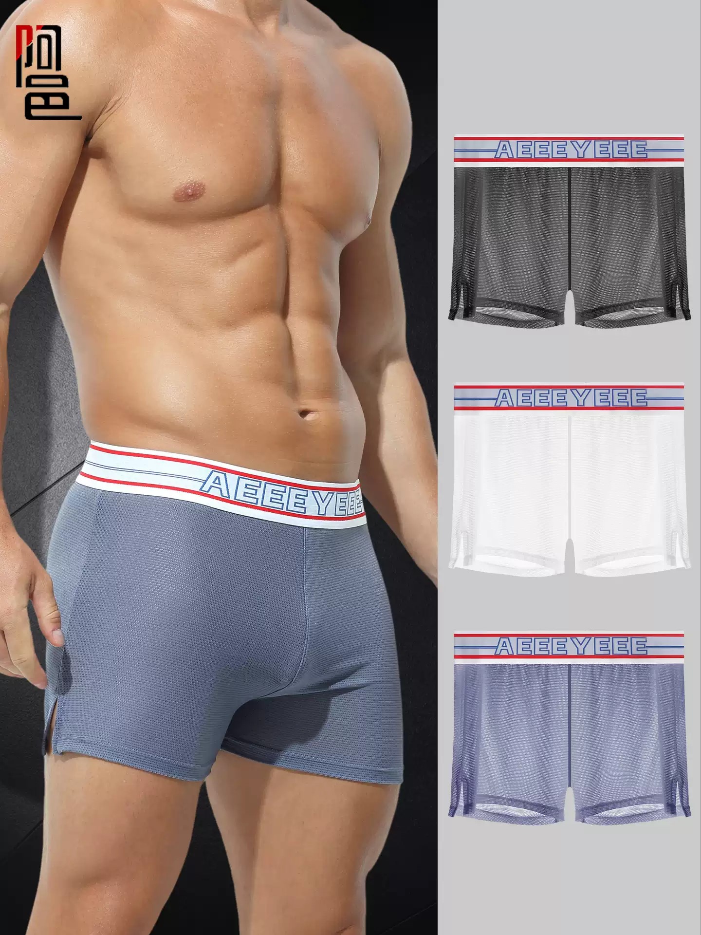 Men's Mesh Underwear Breathabl - Mesh Sport Boxer のレビューと価格